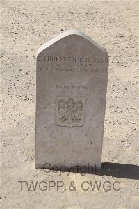 Kantara War Memorial Cemetery - Chursz-Emir-Hassan, B